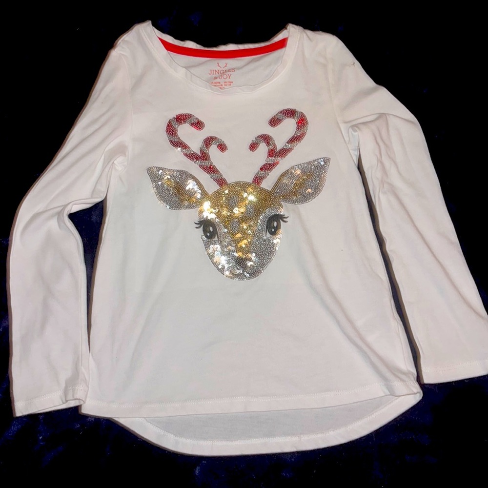 Long Sleeve Girl Shirt 7/8